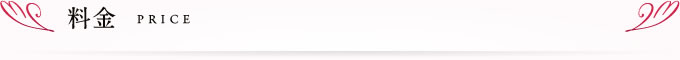 料金　PRICE